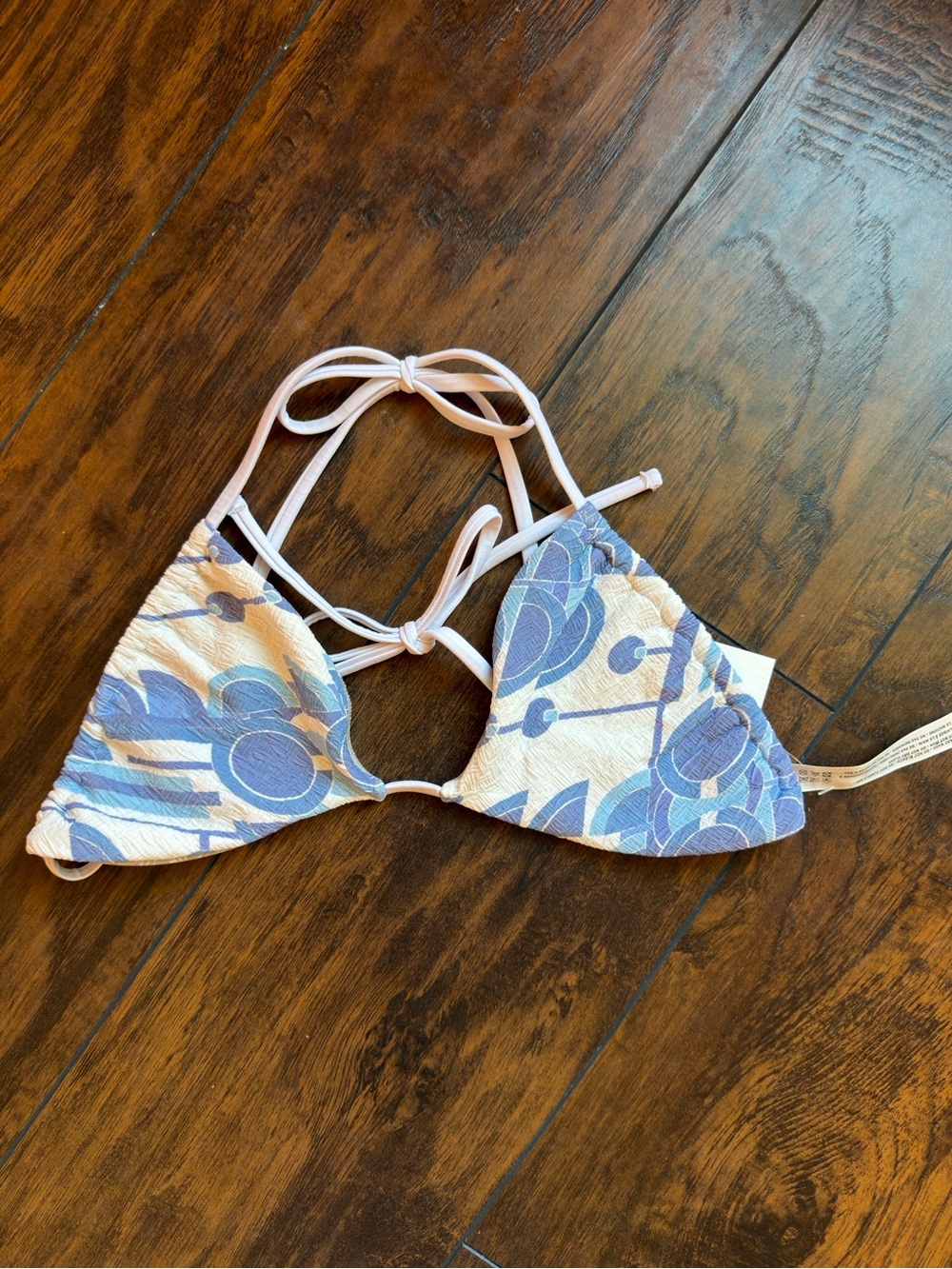 NWT Free People free-est Jamie Tri Bikini Top